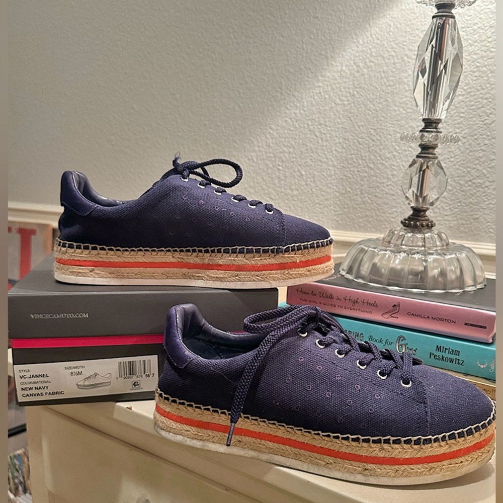 Vince Camuto Jannel Platform Sneaker; Size 8.5